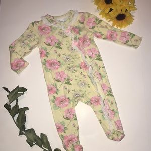 BUNDLE ! Laura Ashley baby girl pajama onesie